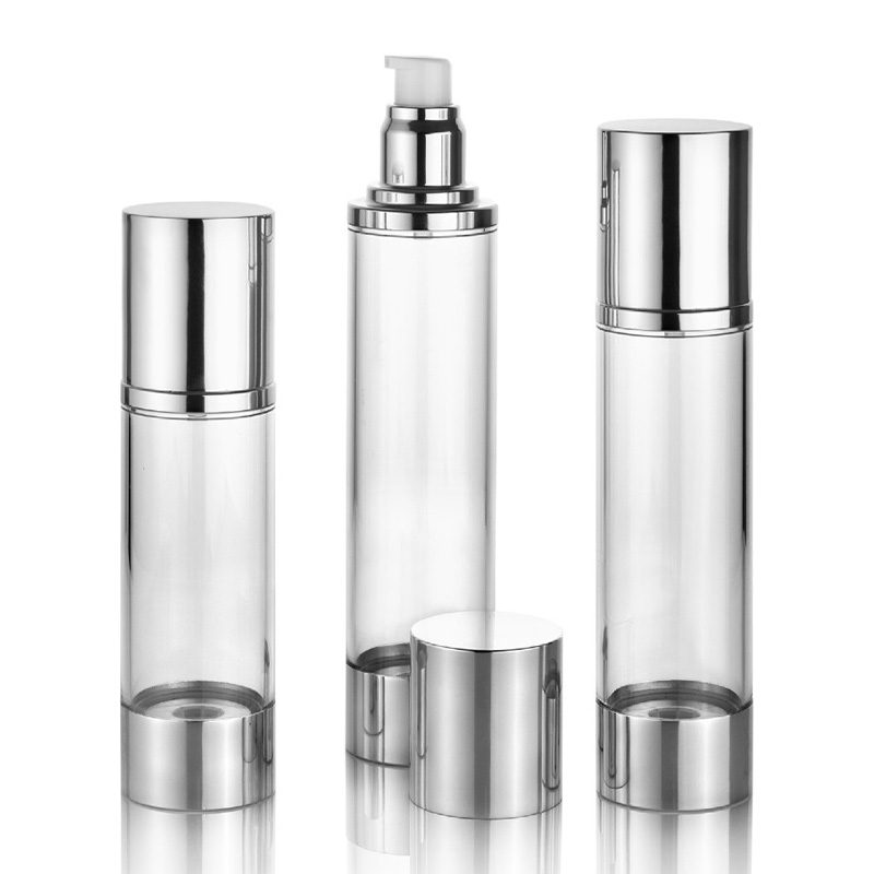 Alumínium Airless Serum Pump Bottle
